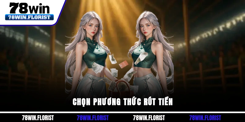 Chọn phương thức rút tiền